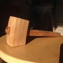 Petit maillet en chêne