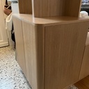 Bibliothèque autour d’un mur