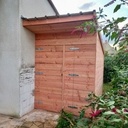 Cabane à vélos. Douglas.