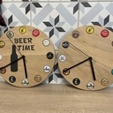 Horloges capsules de bières