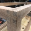 Lampe d’inspiration Japonaise en orme