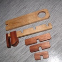 Support bouteille de vin