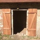 Volets pour un poulailler