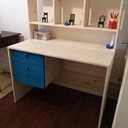 Bureau en sapin du nord