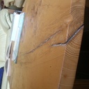 seconde fente, qui a bien travaillé