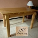 Table en pin sylvestre