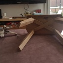 Guéridon pour le jardin