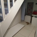 Aménagement sous escalier