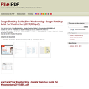 Google sketchup guide for woodworkers