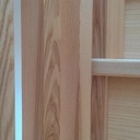 Escalier et claustra - Frêne massif et mpx frêne