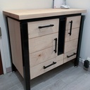 Acier, Valchromat et érable