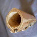 Vase tourné sur 3 axes