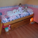 Lit surélevé en lévitation