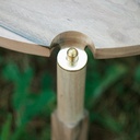 Table basse en Noyer