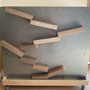 Mini cuisine / parcours de billes aimanté