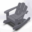 Chaise enfant Adirondack