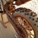 Moto en bois