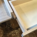 Prototype de tiroir ouverture totale sur coulisseaux bois