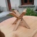 Seconde maquette à devers/ Treteaux de Buenos Aires