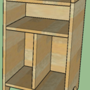 Table de chevet baleine enfant