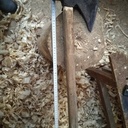 Ma fétiche, capable de tout de l'abbatage à la sculpture en passant par l'équarrissage. (30 euros)