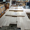 La 3ème plus belle table du monde. Live edge, river table, 99,8% bois