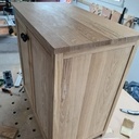 Petit meuble à farine (bahut bas)