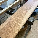 Habillage escalier avec création d’une marche biaise