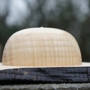 Le bol dans la bûche