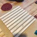 Objet Bois Non Identifié ou sous-pot ou socle de lampe