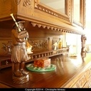 Restauration d'un buffet deux corps breton (centre Morbihan)