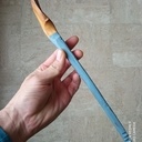 Cuillères à salade en cerisier