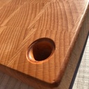 Planche à découper en bois de bout