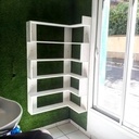 Agencement intérieur d'un salon de coiffure