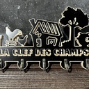 Série de portes clefs muraux