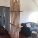 Claustra intérieur en chêne