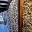 Porte coulissante en applique et habillage