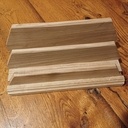 Petit support courriers ou instances en chêne.