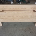 1ere réalisation, un lit