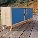 Meuble TV en châtaignier