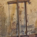 Ancienne scie à cadre