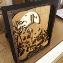 L'étrange Noël Shadow Box