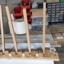 Porte serviettes pivotant