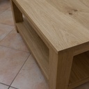 Table de salon en chêne