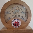 Réalisation d'un trophée pour un tournoi de foot