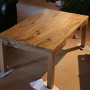 Table basse noyer