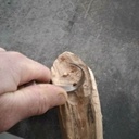 Main gauche en poussant