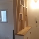 Claustra en frêne-olivier