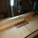 Une table de perçage bien pratique aussi......