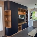 Meuble tv en melaminé